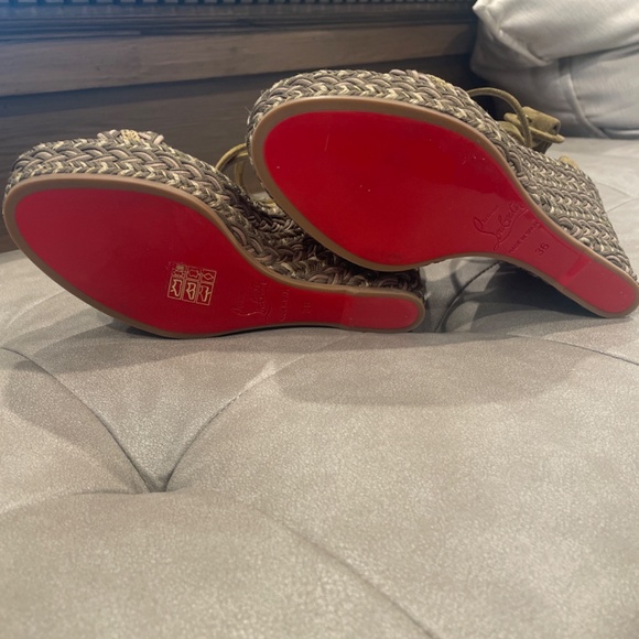 Christian louboutin wedge shoe - Picture 3 of 5